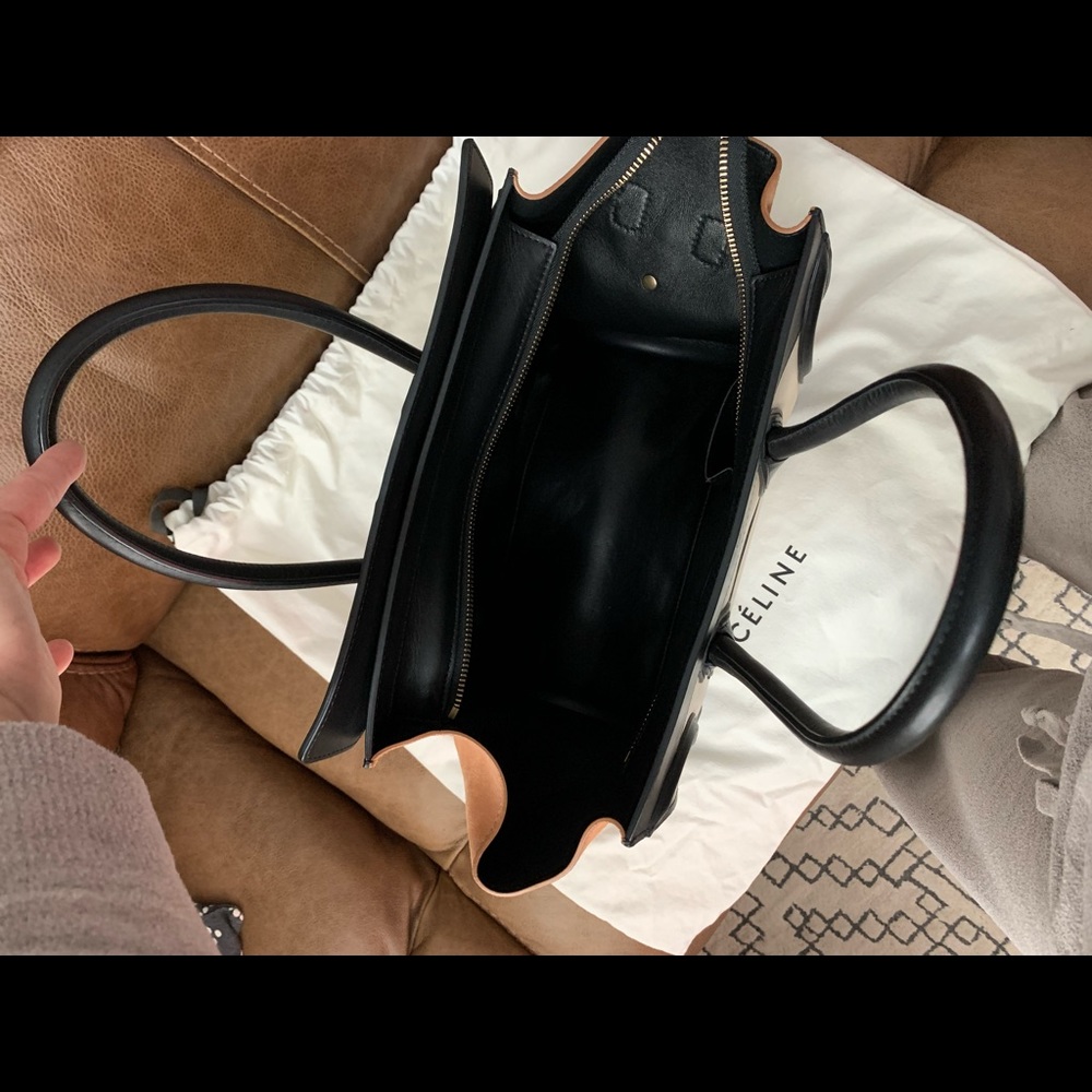 CELINE tri tone mini luggage - Picture 5 of 12